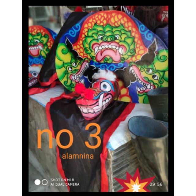 Barongan kayu anak umur 5-8 tahun