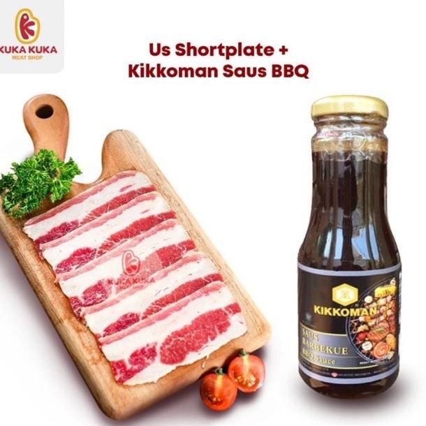

PAKET BEEF MARINASI (US SHORTPLATE BEEF 1 KG + KIKKOMAN BBQ 300ML) FSDGDF252