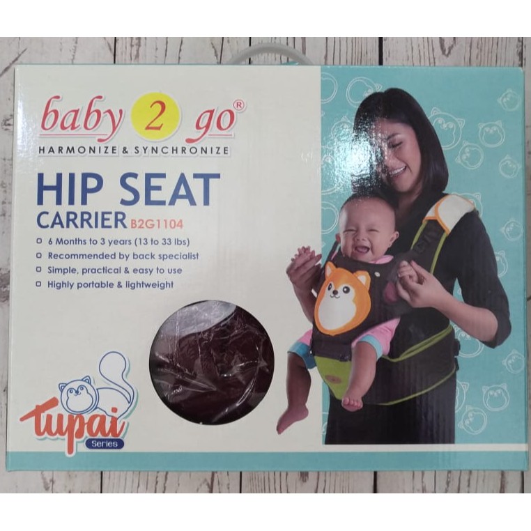 BABY SCOTS HIPSEAT CARRIER BABY 2 GO TUPAI SERIES B2G1104 (06-4107)