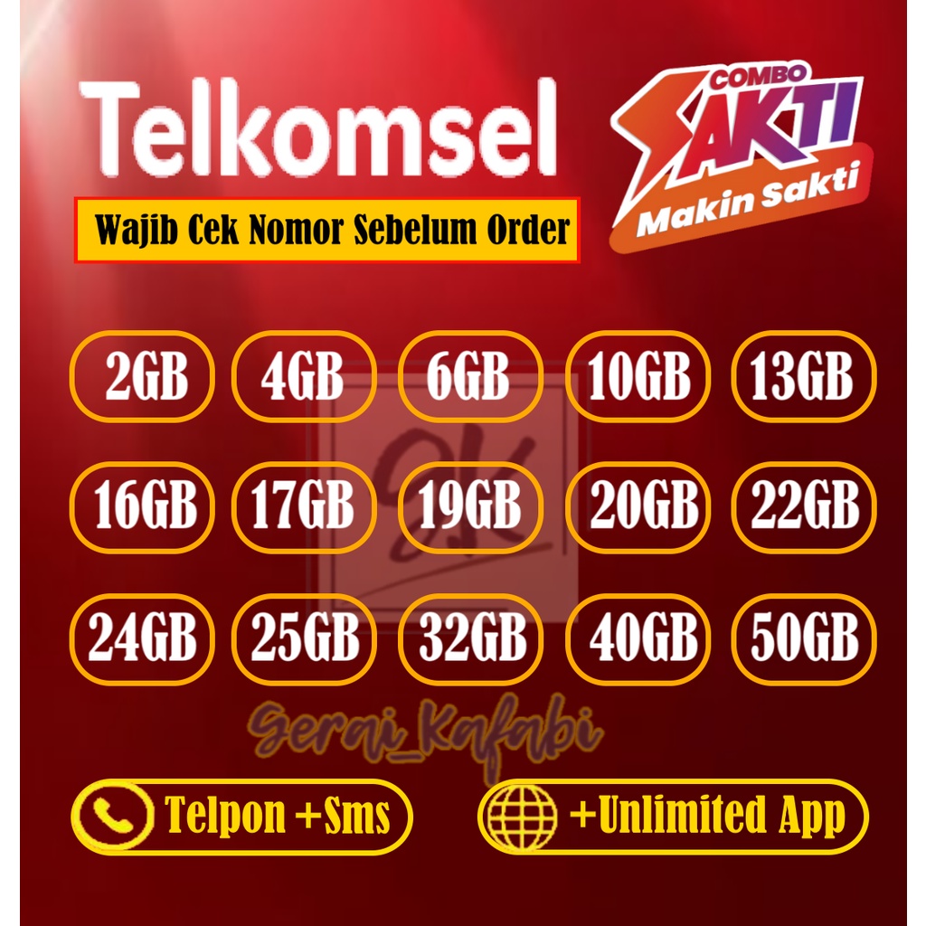 Paket Data Telkomsel Combo Sakti Max Simpati Loop AS Unlimited