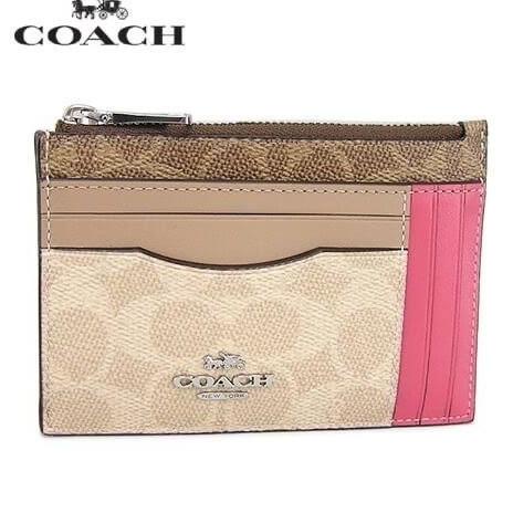 

Card Holder Coach Large Card Case In Blocked Signature Canvas 89484 Terlaris