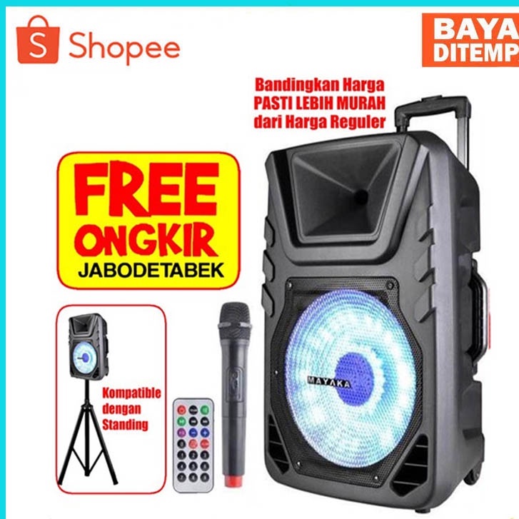 Speaker Bluetooth Metting Mayaka SPKT-008 AD - Speaker 8 Inci