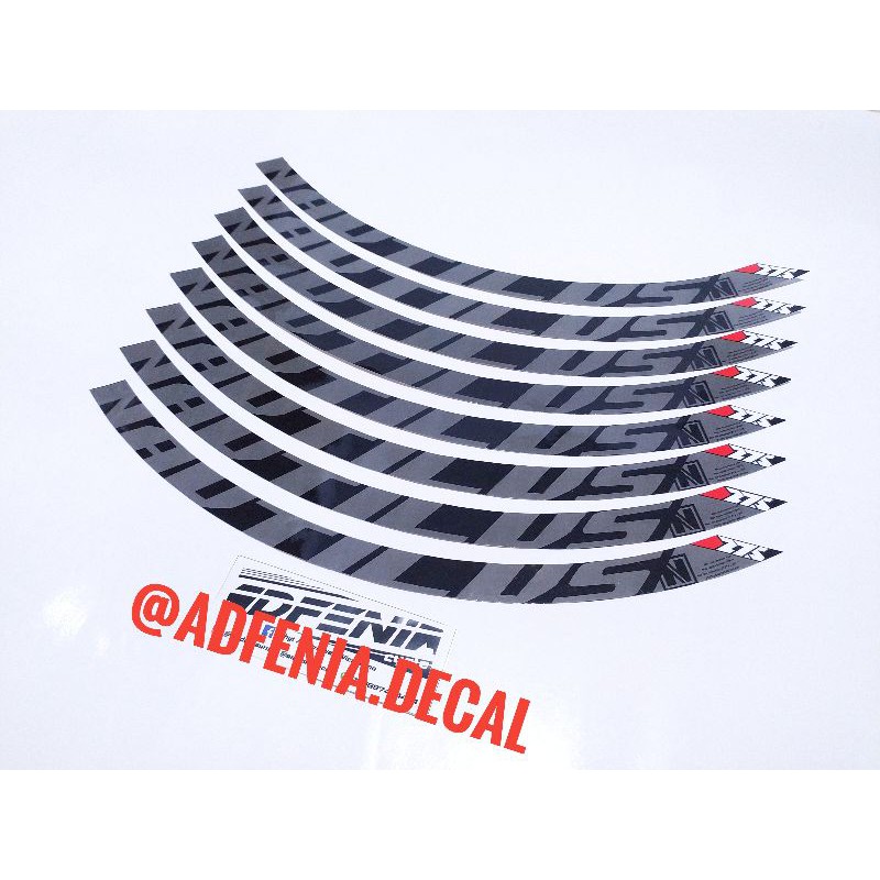 Decal Sticker Nautilus Decal Stiker Nautilus Stiker Velg Nautilus MTB 27.5