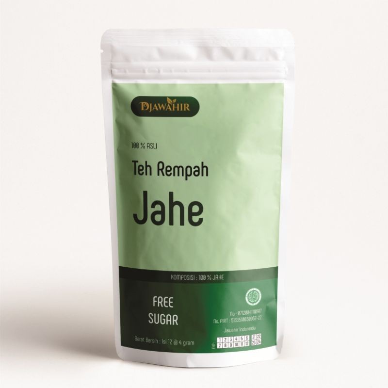 

Djawahir Teh Rempah Jahe tanpa gula isi 12 Tea bag
