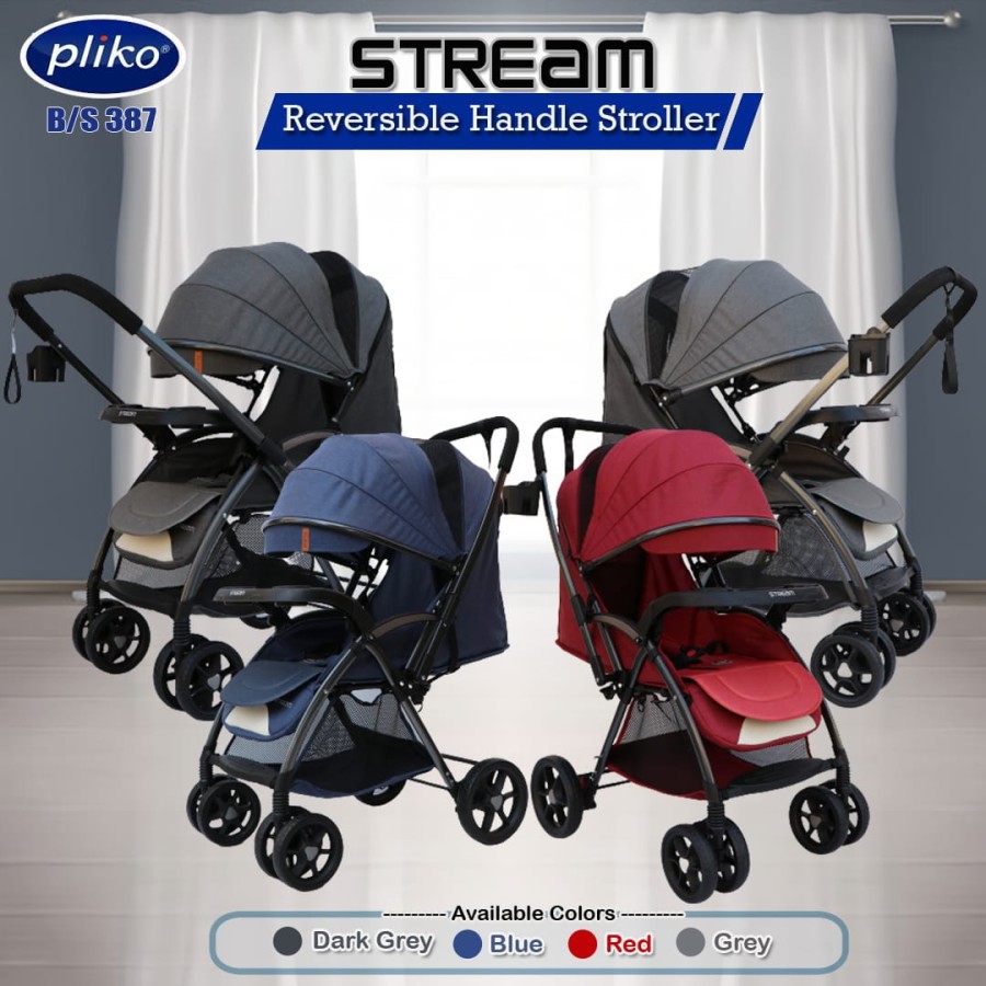 Pliko Stroller STREAM 387 Kereta Dorong Bayi Anak