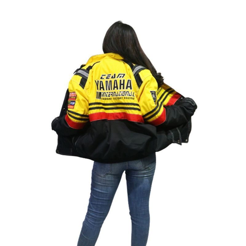 Jaket Rx King kuning Team Yamaha