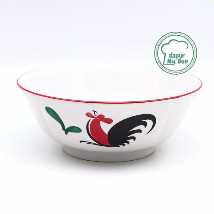Premium Mangkok Baso Besar / Ayam Jago Seri 2 / Mangkuk Bakso