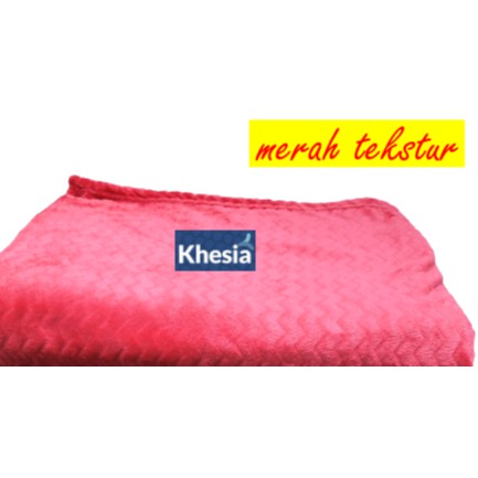 Selimut Bulu Tebal Lembut Khesia Dengan Berbagai Variasi Warna(READY STOK)-FREE GIFT