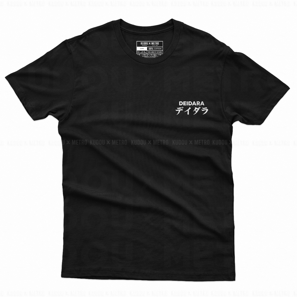 Tshirt Deidara Akatsuki Anime Manga Naruto Premium Unisex