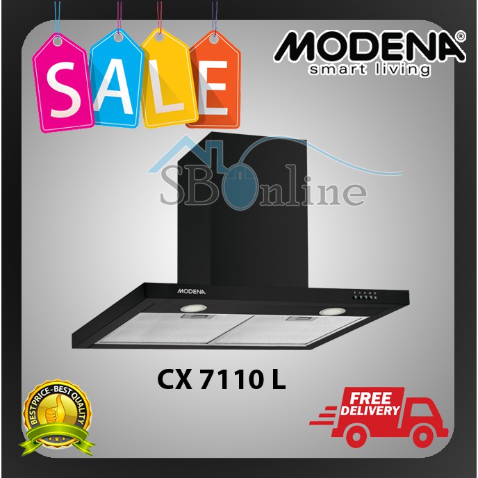 Chimney Cooker Hood Modena 70 cm PIAZZA CX 7110 L