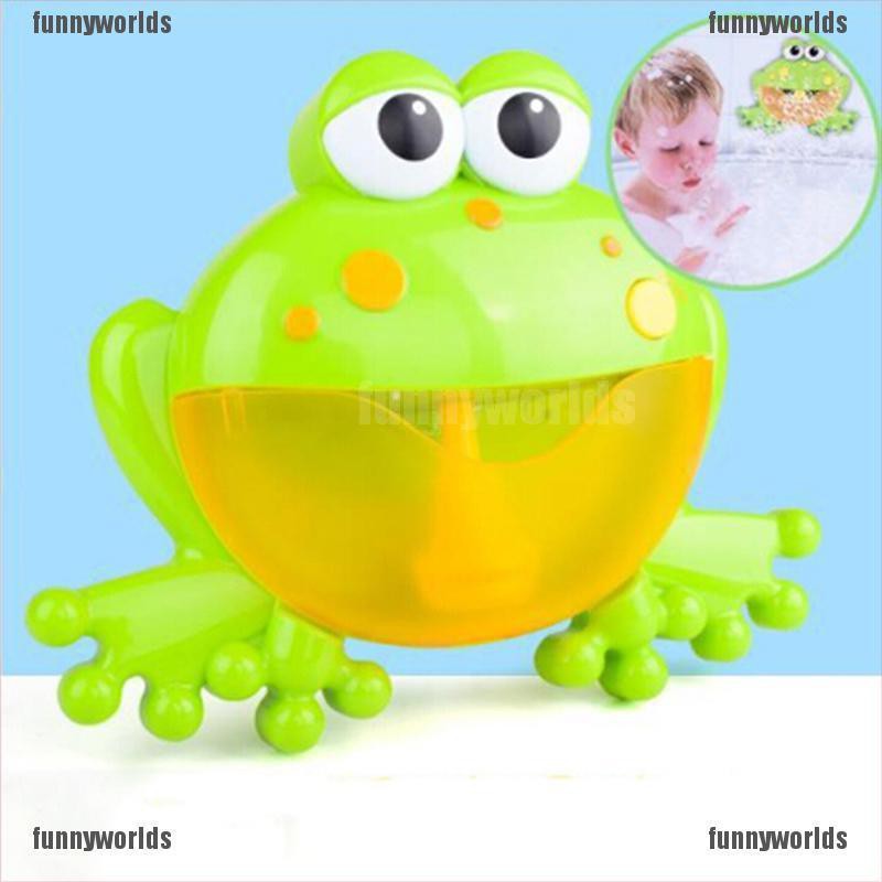 frog bath bubble machine