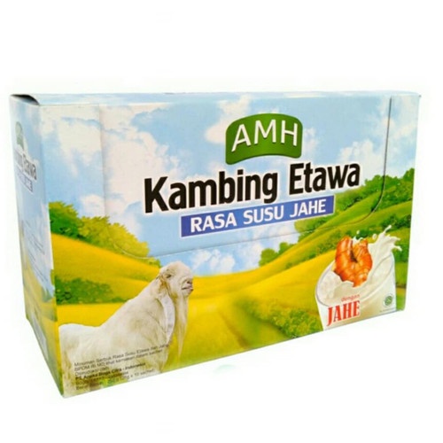

AMH susu kambing etwara rasa jahe 1 box isi 10sachet