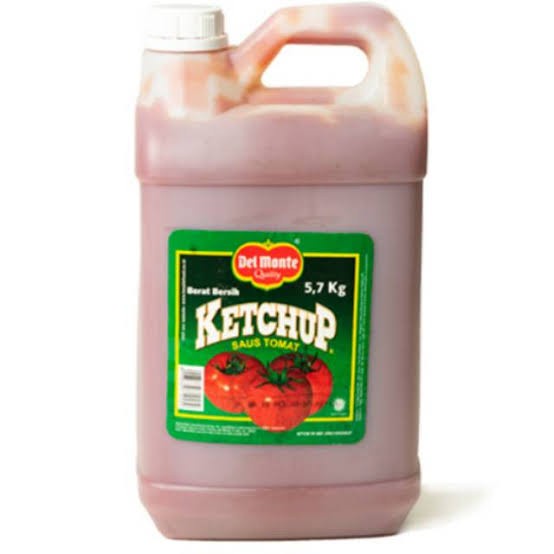 

Delmonte Ketchup Saus Tomat 5,7kg / Saus Tomat Del Monte Jerigen