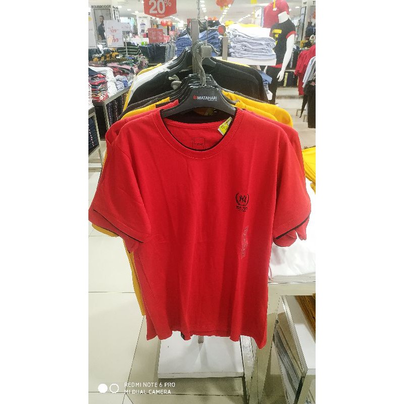 Kaos Warna Polos Tzone