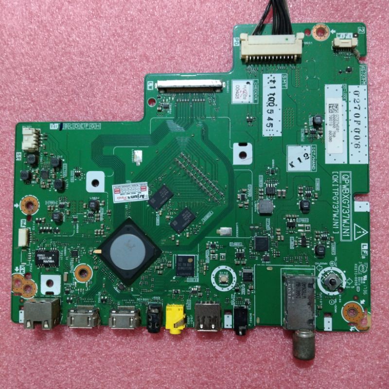 MB SHARP 40LE380X LC 40LE380 MESIN TV LED MAIN BOARD SHARP