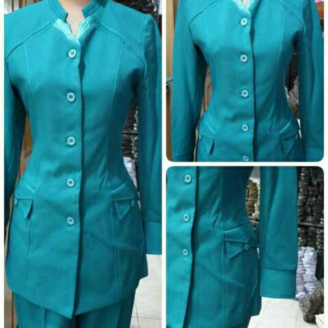 Setelan blazer / Seragam kantor / Seragam Kerja / Seragam Dinas / Tosca
