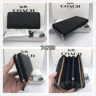 Asli100 COACH F75000 F74597 F74769 Dompet panjang Dompet 