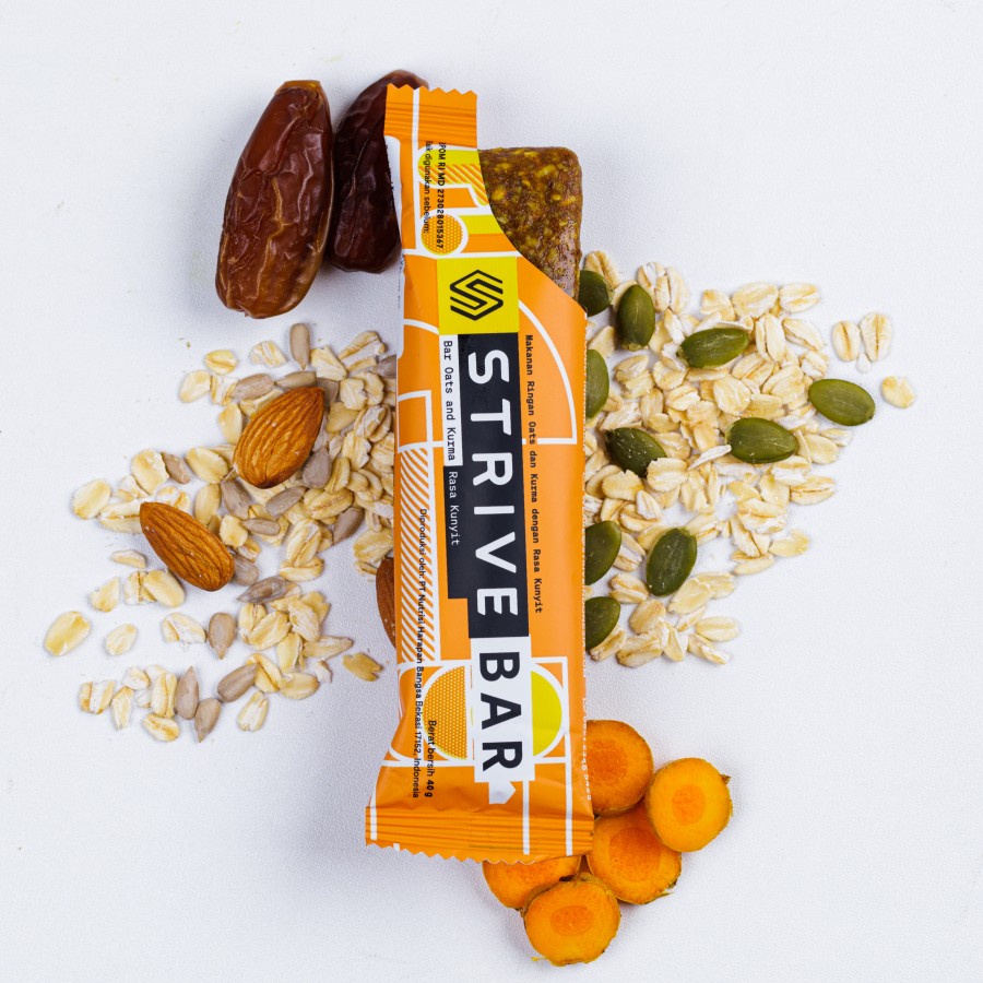 STRIVE BITE RASA KUNYIT ENERGY BAR SATUAN