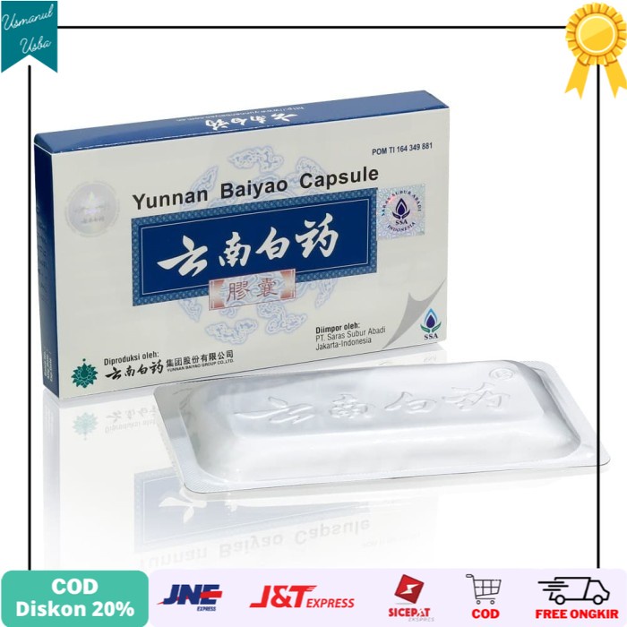 

◾COD◾ Kapsul Yunnan Baiyao Obat Luka Dalam