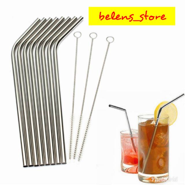 Sedotan Stainless steel -Sedotan Minuman Stainless Steel
