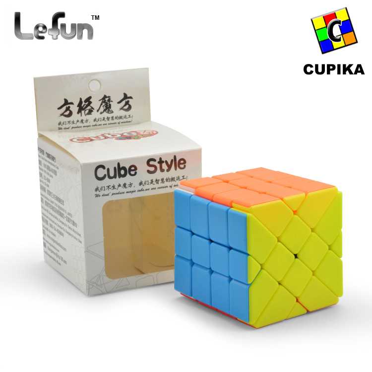 Rubik 4x4 LEFUN Stickerless Fisher Unik murah ORIGINAL