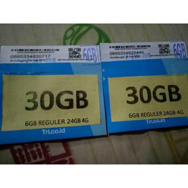 Kuota internet three