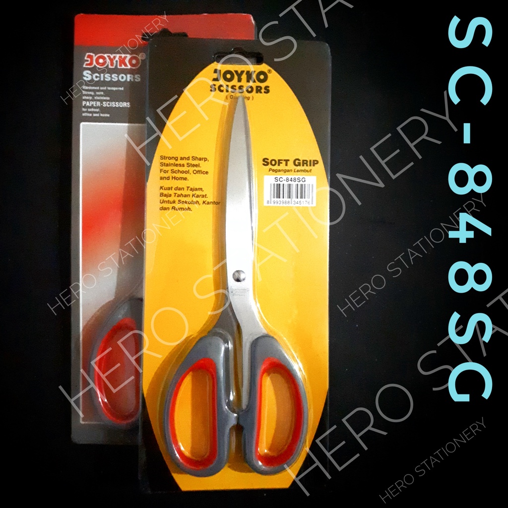 

Joyko scissor gunting soft grip 21 cm SC-848SG