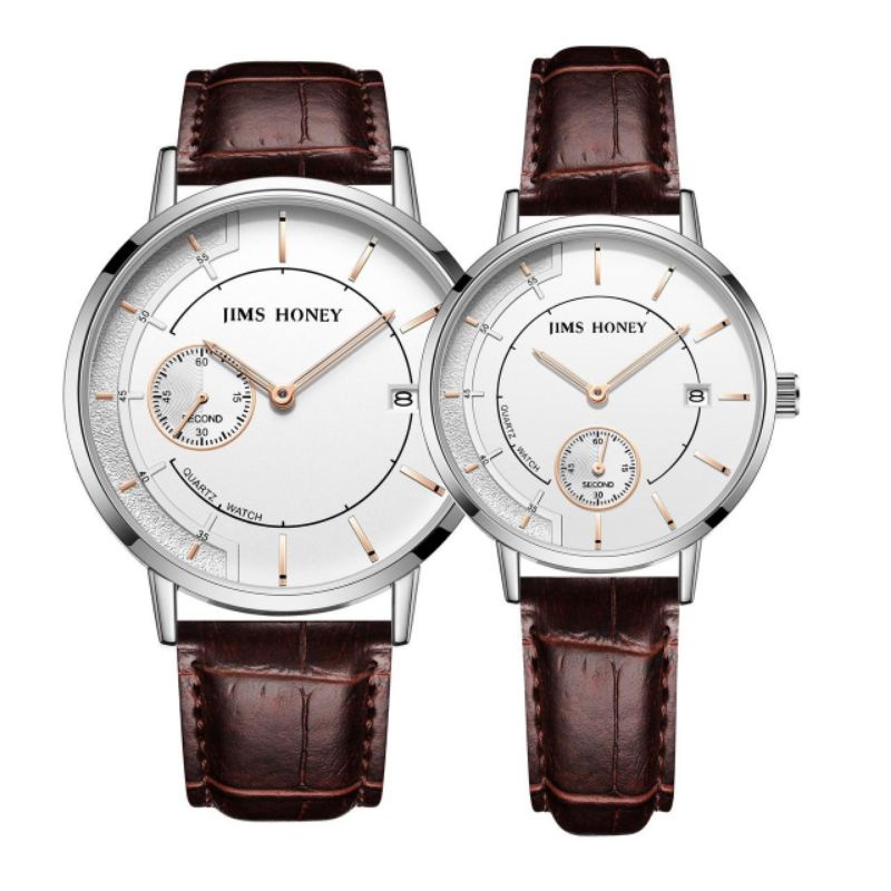 JHW 15 COUPLE WATCH JIMS HONEY ORI JAM TANGAN PRIA WANITA QUARTZ STAINLESS WATCH ANTI AIR MURAH CEWEK COWOK JHW15