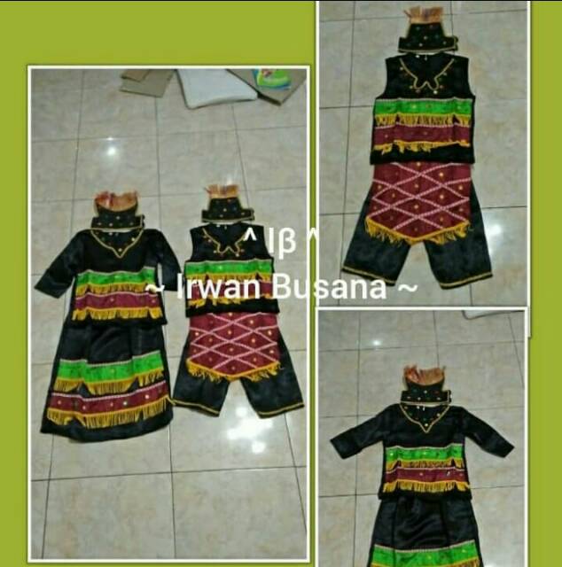 Baju adat papua anak size S dan M