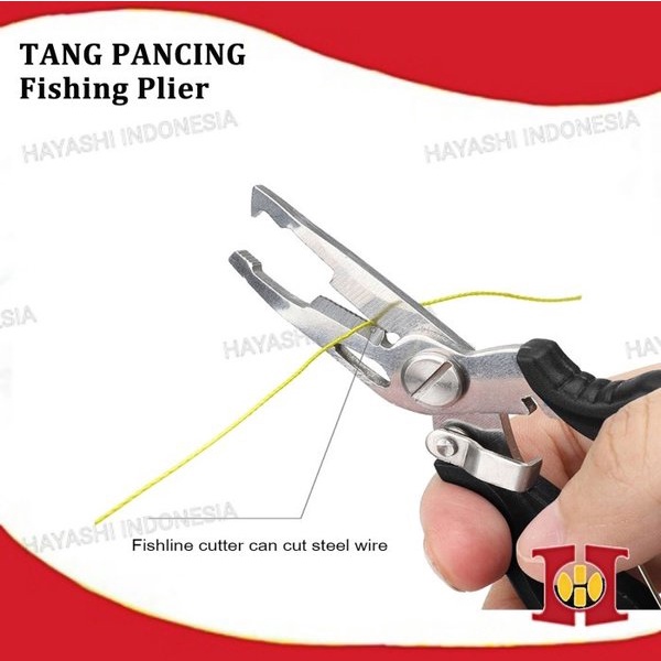 Tang Kail Pancing Ikan Potong Senar Fishing Plier Hook Stainless Steel