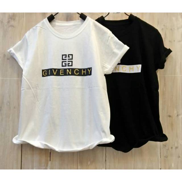 9085 All size Kaos givenchy. cewek T-shirt Oblong Atasan wanita Tumblr Tee 100% Cotton