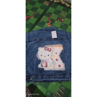 JAKET JEANS ANAK KARAKTER BONEKA BULU 2-7TH