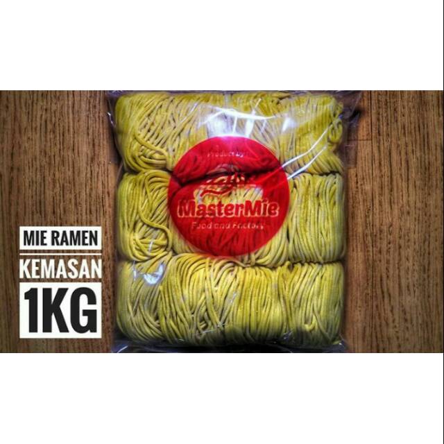 Mie Ramen Mentah Kemasan 1Kg