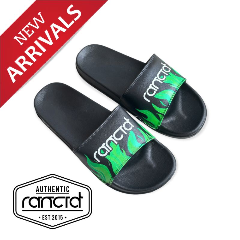 RANCID sandal selop slide slip on fire