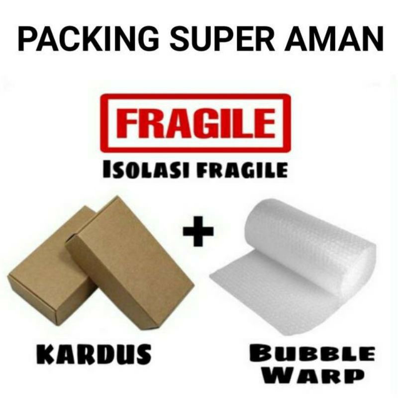 

EXTRA BUBBLE WRAP AGAR BARANG PESANAN ANDA LEBIH AMAN