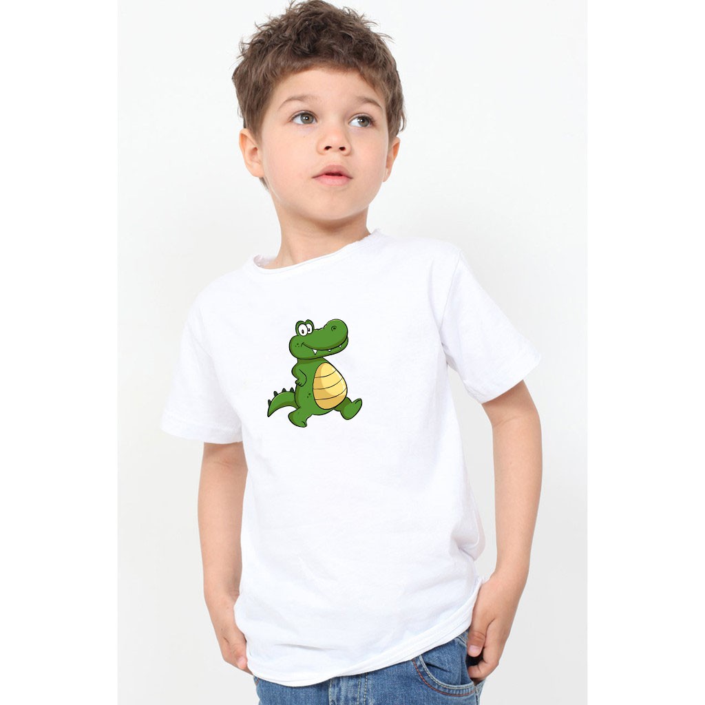 YOURSTYLE1119 - KAOS CROCO / KAOS ANAK BUAYA  / KAOS ANAK /KAOS ANAK KATUN 24S