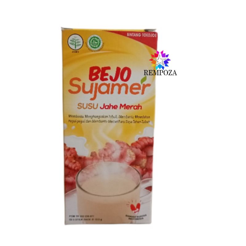 

Bejo Sujamer Susu Jahe Merah 5x10,5 gr