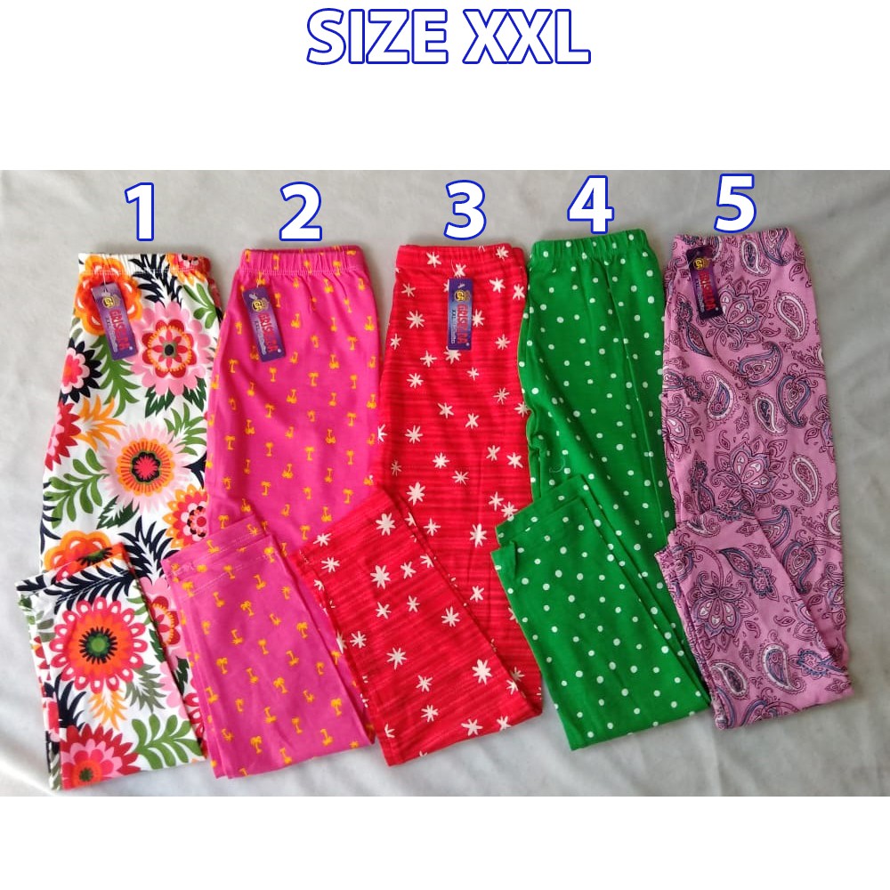 GRISELDA Legging Size XXL (8 - 10 th) Leging anak cewe lejing anak perempuan katun kaos gg