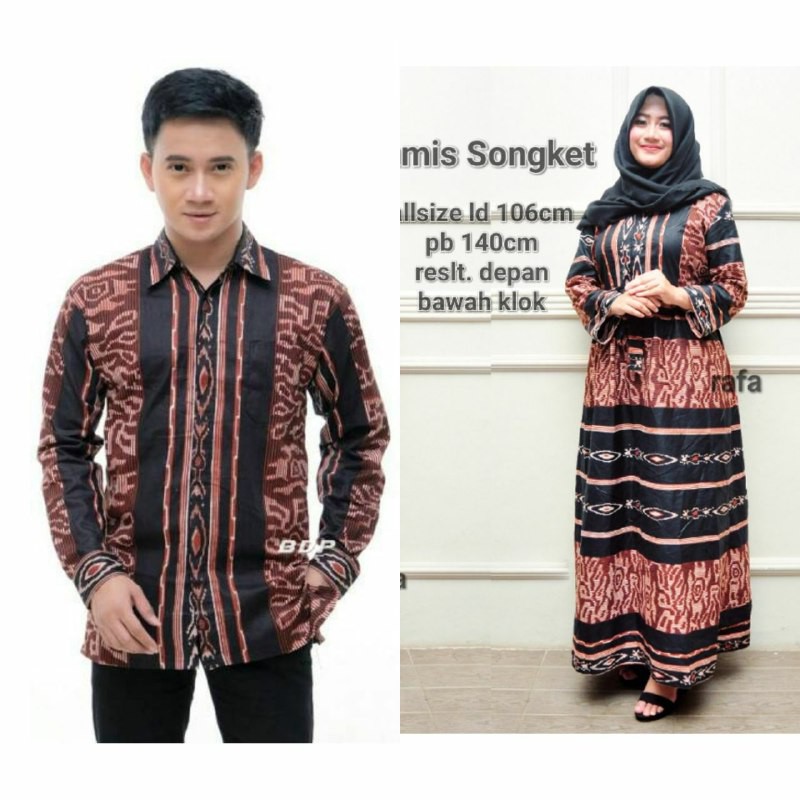 couple gamis katun gamis lebaran murah couple lebaran