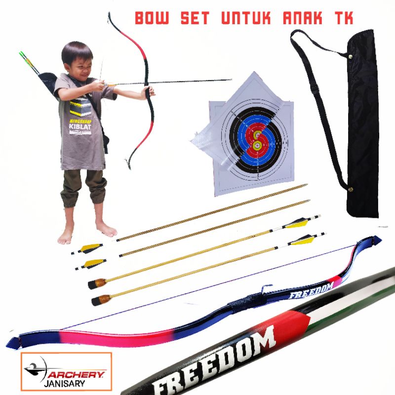 Panah anak TK paket lengkap