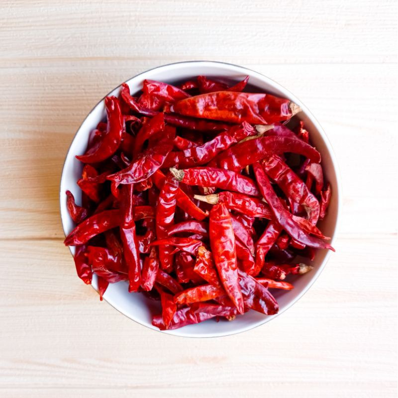 

Cabe Merah Kering 100gr - Cabai Teja Super Pedas - Cabe Caplak Asli