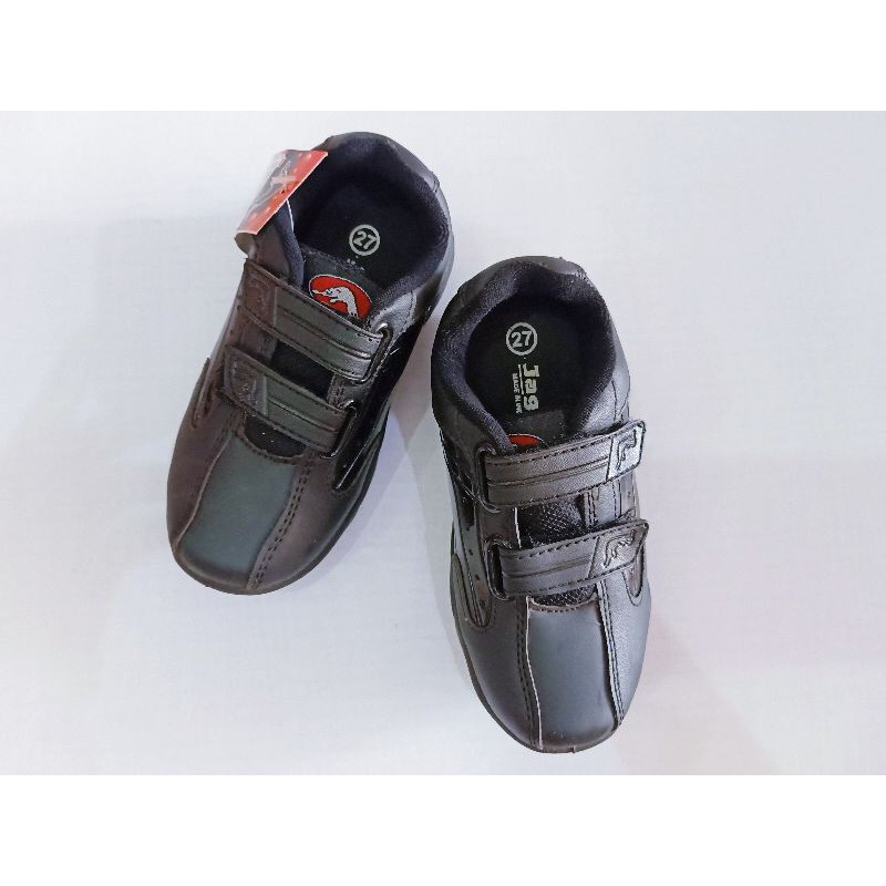 Sepatu Sekolah Hitam Jaguar