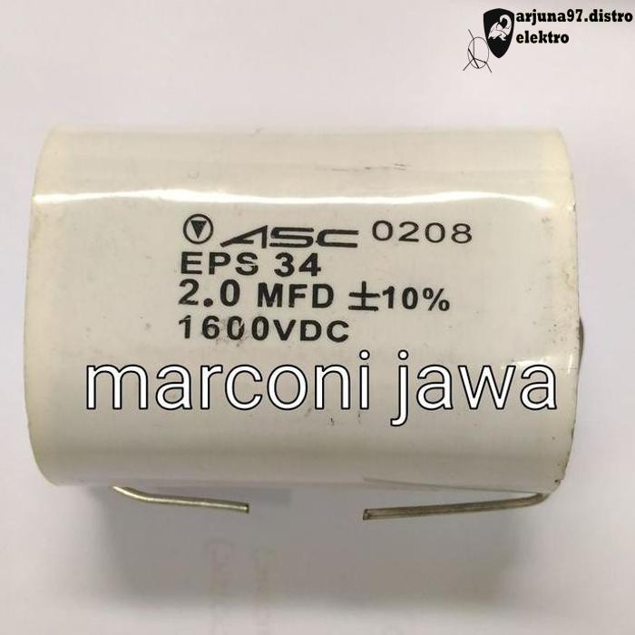 

Cap 2.0Uf 1600Vdc Marcojiw99 Kualitas Baik