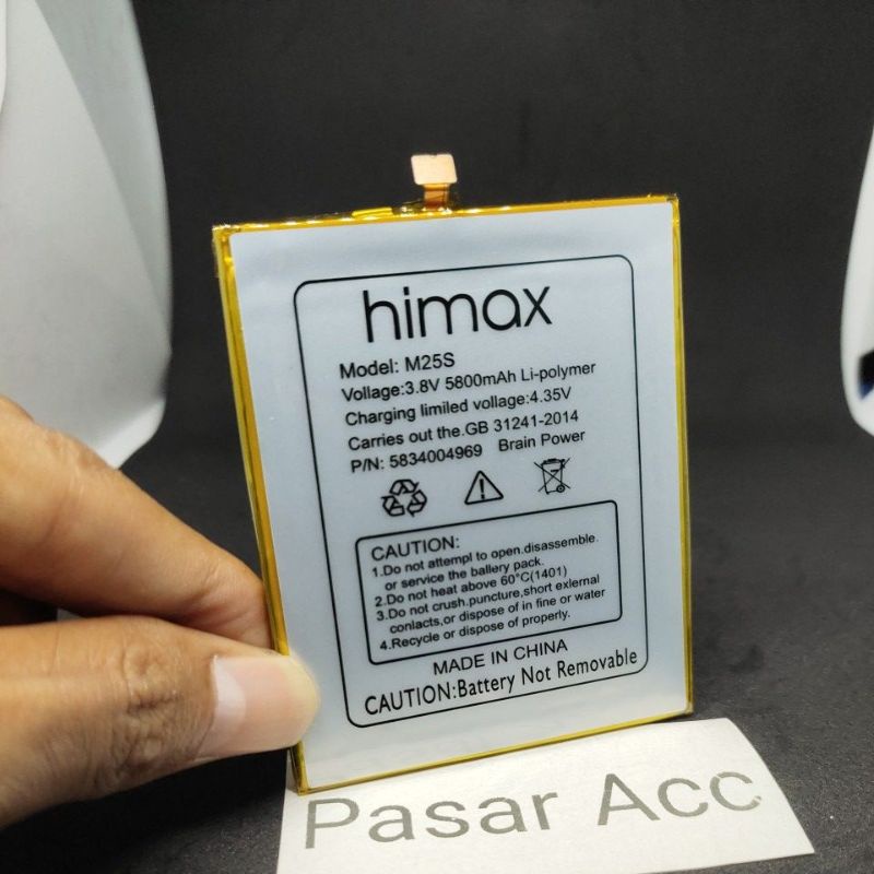 Baterai Batre  Himax King K1 M25S Original Batteray