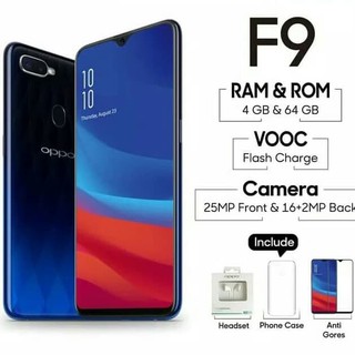 Oppo F9 Ram 4 Gb Internal 64 Gb Garansi Resmi Oppo