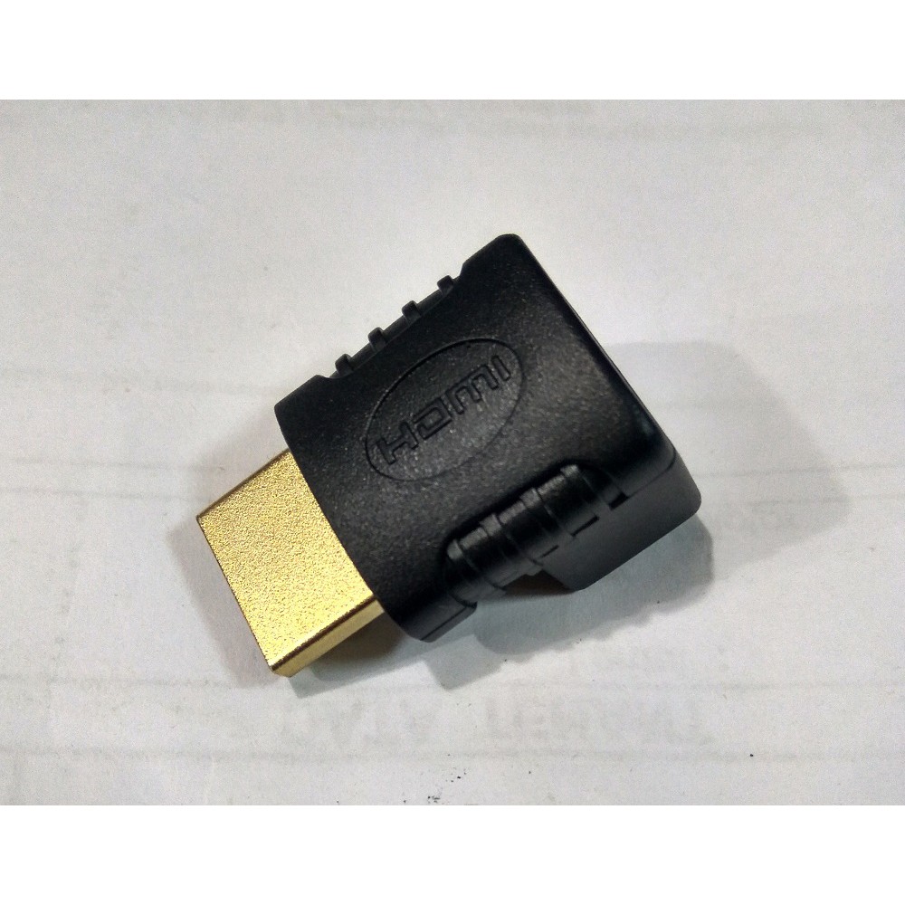 HDTV Siku 90 Derajat /  Male to Female Gender F Adapter / Connector / Konektor