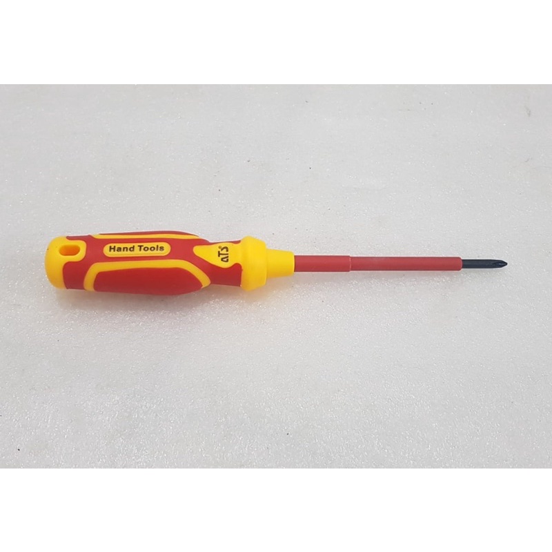 Obeng electrik plus magnet Ats electrician screwdriver