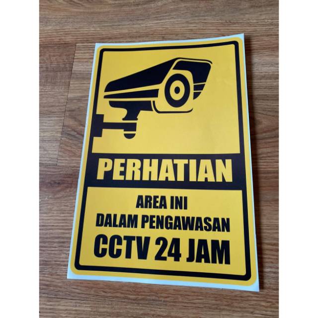

Sticker cctv