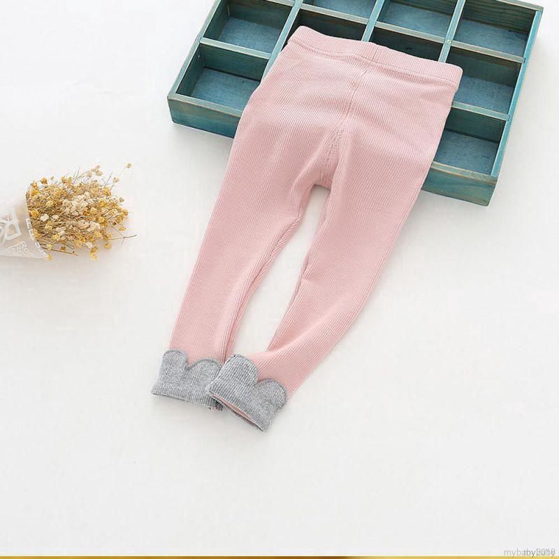 MYBABY Celana  Legging  Lembut untuk Bayi  Perempuan Usia 6 8 