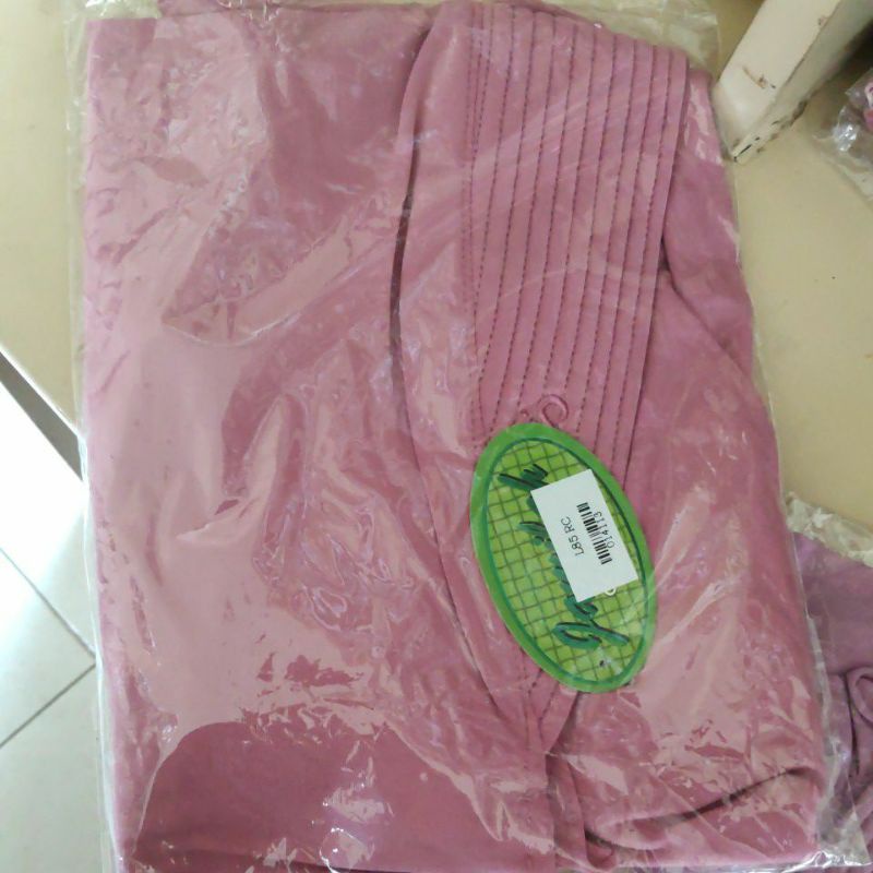 L 85 RC JILBAB BERGO ORIGINAL JAMILAH HIJAB | L 85 RC Tanpa Payet ORIGINAL Size M-Dusty pink